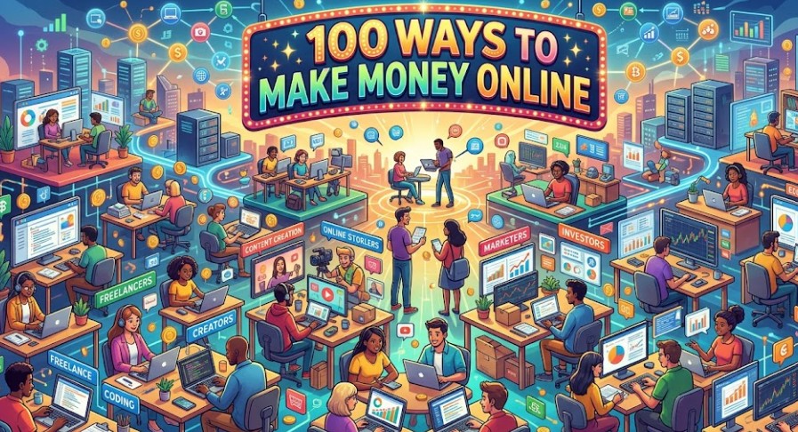 100 Ways to Make Money Online
