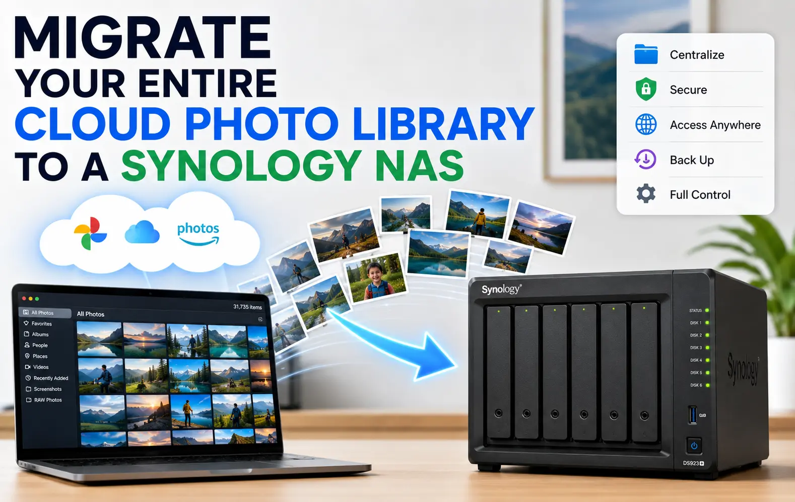 Migrate Your Entire Cloud Photo Library to a Synology NAS