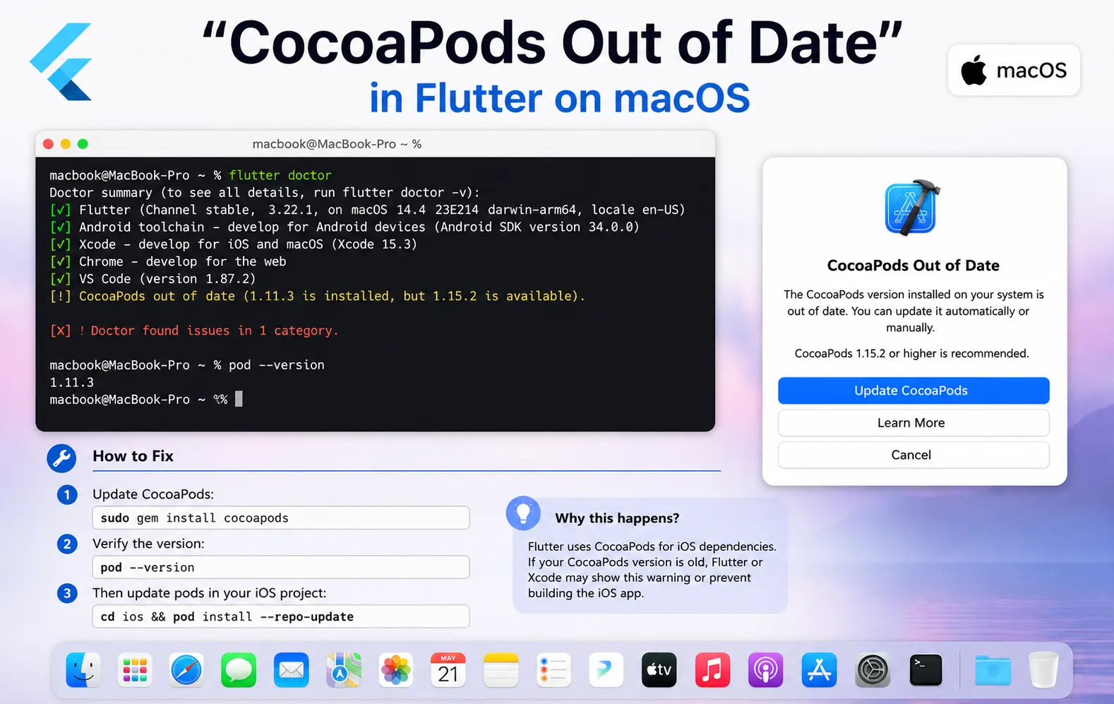 CocoaPods Out of Date
