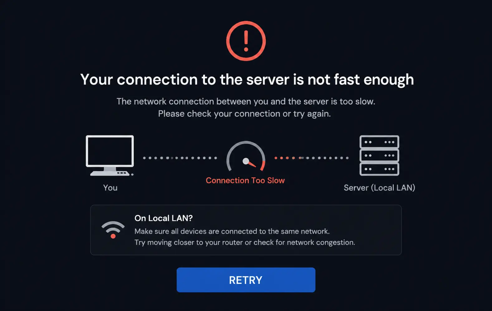plex connection not fast enough