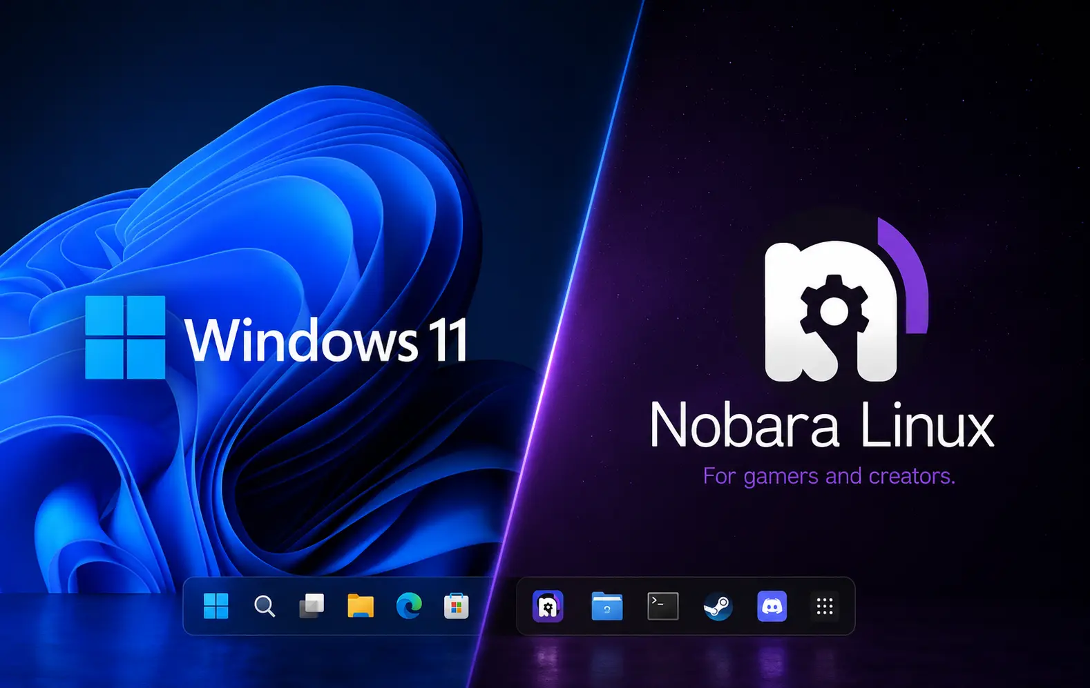Windows-11-and Nobara-Linux